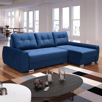 Sedací souprava Sedací souprava FURLA | 250x151 cm | PRAVÁ | rozkládací + 2x úložný prostor | VÝBĚR TKANIN