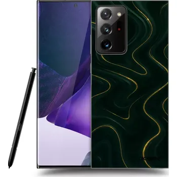 Pouzdro na mobilní telefon Picasee silikonový průhledný obal pro Samsung Galaxy Note 20 Ultra - Vawes