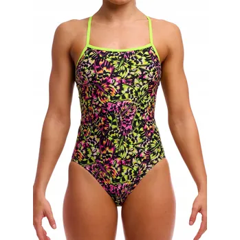 Dámské plavky Plavky FUNKITA Water Wings - Jednoduchá ramínka 10 (UK32) S
