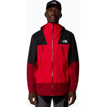 Pánská větrovka Pánská bunda do deště The North Face Signal 2.5L Dryvent high risk red/garnet red/tnf black
