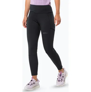 Dámské kalhoty Dámské trekové kalhoty Jack Wolfskin Kammweg Tights black