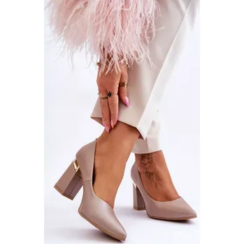 Dámské lodičky Lodičky na sloupku model 177681 Step in style 38