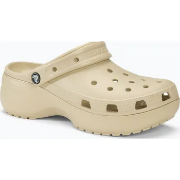 Dámské pantofle Dámské nazouváky Crocs Classic Platform Clog bone