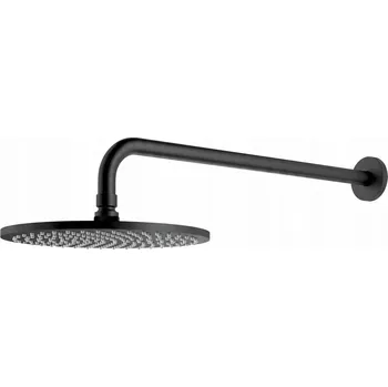 Sprchová hlavice Omnires Slimline dešťová hlavice s ramenem grafit