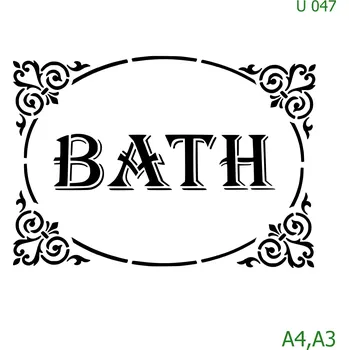 Šablona U 047 - A4 , Nelepící folie