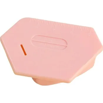 Čepice Magnetické vodítko švů 6,7 x 4 cm pro domácí šicí stroje Lemovací pomůcka Šicí potřeby Plastové univerzální příslušenství k šití růžová