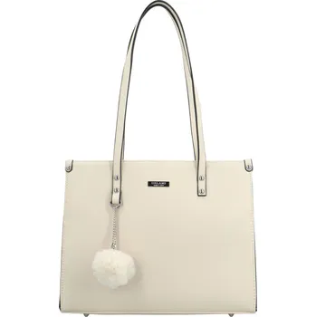 Kabelka Dámská kabelka na rameno světle krémová - Delami Sabin krémová