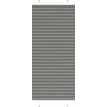 Stavební výplň vidaXL Plisovaná roleta 85x200 cm Šířka látky 84,4 cm [4015208] Barva: antracitová