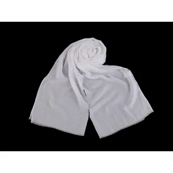 Šátek Letní šátek / šála vrapovaný, lehký 40x175 cm - 20 starorůžová sv.