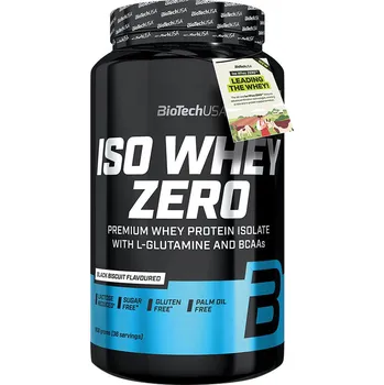 Protein BioTechUSA Iso Whey Zero (908 g, Black Biscuit)