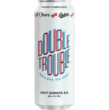Pivo Budějovický Budvar Double Trouble Juicy Summer Ale 500 ml