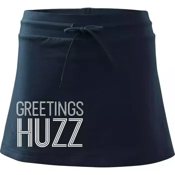 Dámská sukně Greetings HUZZ - Sportovní sukně - two in one - XS ( Námořní modrá (velmi tmavá - téměř černá) )