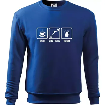 Chlapecké tričko Káva detektor pivo - Mikina Essential dětská - 158 cm/12 let ( Královská modrá )