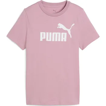 Dětské Tričko s krátkým rukávem PUMA ESS NO. 1 LOGO TEE G 68489265 – Růžová 140