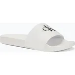 Dámské nazouváky Calvin Klein YW0YW01835 Slide Monogram Wn bright white/black