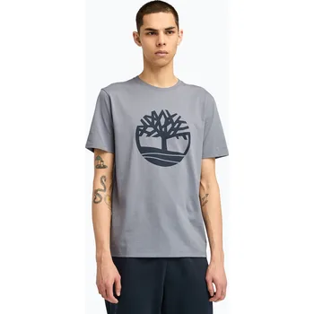 Pánské tričko Pánské tričko Timberland Tfo Tree Logo folstone grey
