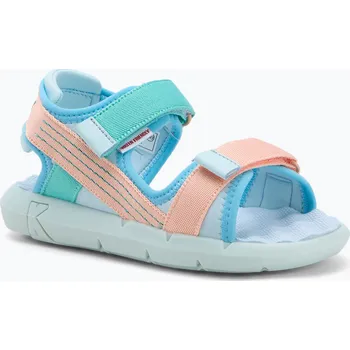 Chlapecké sandály Dětské sandály Kickers Kickjune blue/coral pink/green
