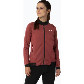Dámské oblečení Dámská trekingová mikina Salewa Pedroc PL 2 syrah