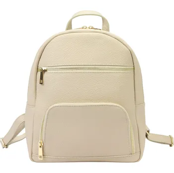 Dámský kožený batoh Luka 24-060 béžový