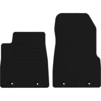 autokoberec Kobercové rohožky Edecor velurové 2 ks