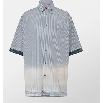 Pánská košile Košile Diesel Black Black 1140505 XS (44)