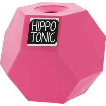 Síť na seno Míč pro koně HIPPOTONIC Slow Feeder na granule pink