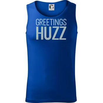 Pánská móda Greetings HUZZ - Tílko pánské Core - L ( Královská modrá )