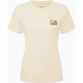 Dámské tričko Dámské tričko Rab Tuku Vista Tee ecru