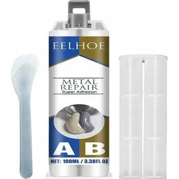 Průmyslové lepidlo Tekutý kovový tmel pro opravy oceli, svařovací výplň, 100 ml