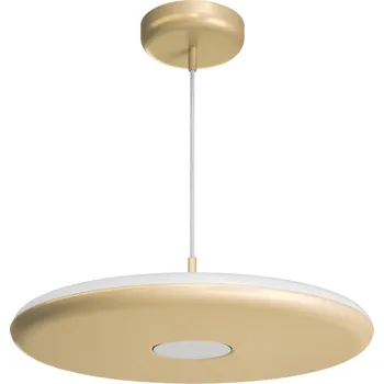 OSMONT ZET60590 ZETA ST2 PF závěsné plastové svítidlo zlatá / bílá IP40 4000 K 38W LED