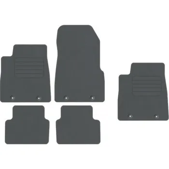 autokoberec Kobercové rohožky Edecor velurové 5 ks