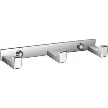 Držák na ručník OMNIRES UNI TROJITÝ HÁČEK NA RUČNÍK CHROM