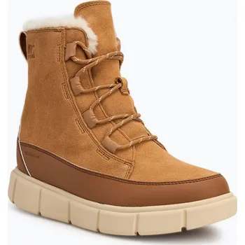 Dívčí sněhule Dětské sněhule Sorel Youth Sorel Explorer III Lace tawny buff/bleached ceramic