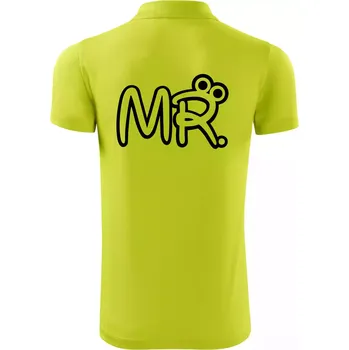 Pánská košile Mr, Mrs a Jr rodinná trička - Polokošile Victory sportovní (dresovina) - S ( Limetková )