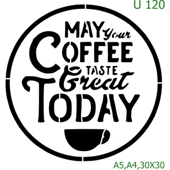 Šablona U 120 - A4 , Lepící fólie