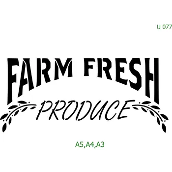 Šablona U 077 - A4 , Nelepící folie