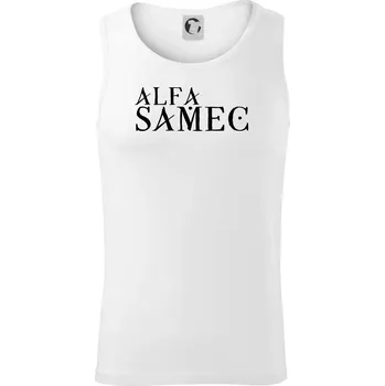 Alfa Samec - Tílko pánské Core - S ( Bílá )