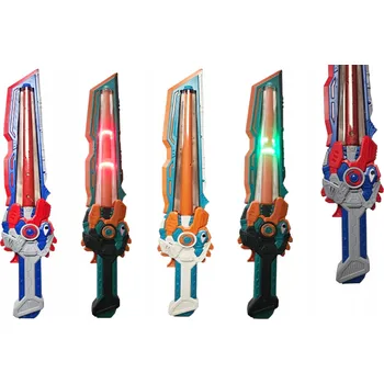 Dětská zbraň SVĚTELNÝ MEČ VÍŘIVÝ DÝKA SE ZVUKEM A SVĚTLY 52CM E2461 EMAJ