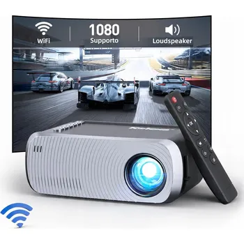 Projektor LED Projektor KOLEXA VF-280 šedý projektor WiFi FULL HD 1080P 100 palců