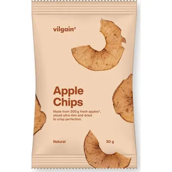 Sušená potravina Vilgain Jablečné chipsy – natural 30&nbsp;g