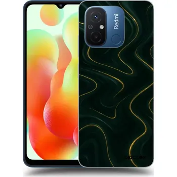 Pouzdro na mobilní telefon Picasee silikonový průhledný obal pro Xiaomi Redmi 12C - Vawes