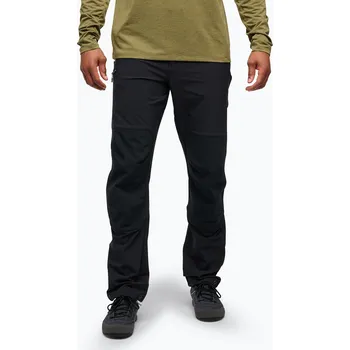 Pánská móda Pánské trekové kalhoty Black Diamond Alpine Hybrid black/black