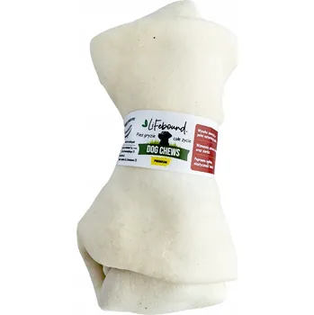 Pamlsek pro psa Kost žvýkací psí pamlsek Kost vázaná 15-17,8 cm přírodní kůže