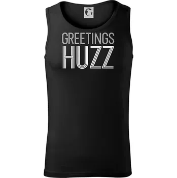 Pánské termoprádlo Greetings HUZZ - Tílko pánské Core - M ( Černá )