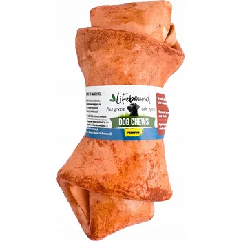 Pamlsek pro psa Přírodní žvýkací kost pro psy s příchutí jehněčího, velikost S, 1 ks