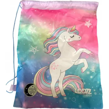 Školní batoh Vak / Batoh s motivem Jednorožce Reflexní LOOZZ 43x32 cm