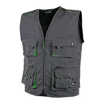 Pracovní oblečení CXS Pracovní vesta Sirius DARIEN šedo-zelená, velikost 52