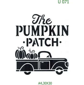 Šablona U 071 - A4 , Lepící fólie