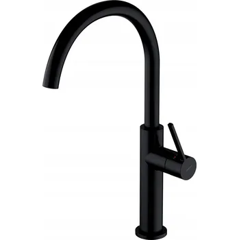 Vodovodní baterie Stojánková kuchyňská baterie Omnires Tula černá TL6050BL