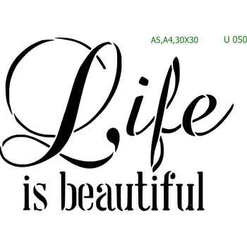 Šablona U 050 - A5 , Lepící fólie